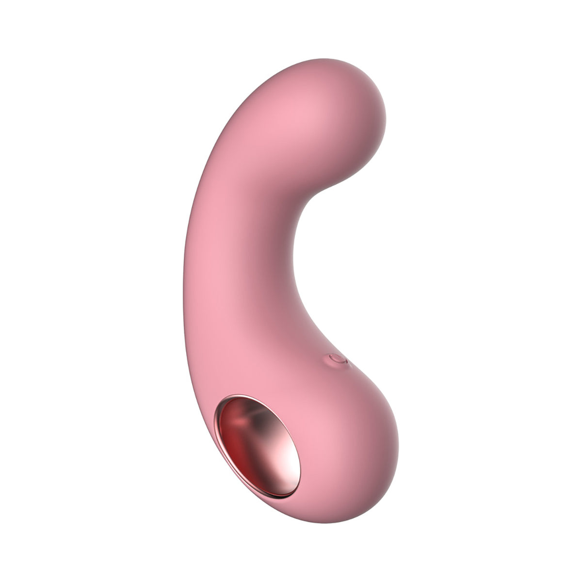 Luv Inc Cv77: Curved Vibrator - Light Pink