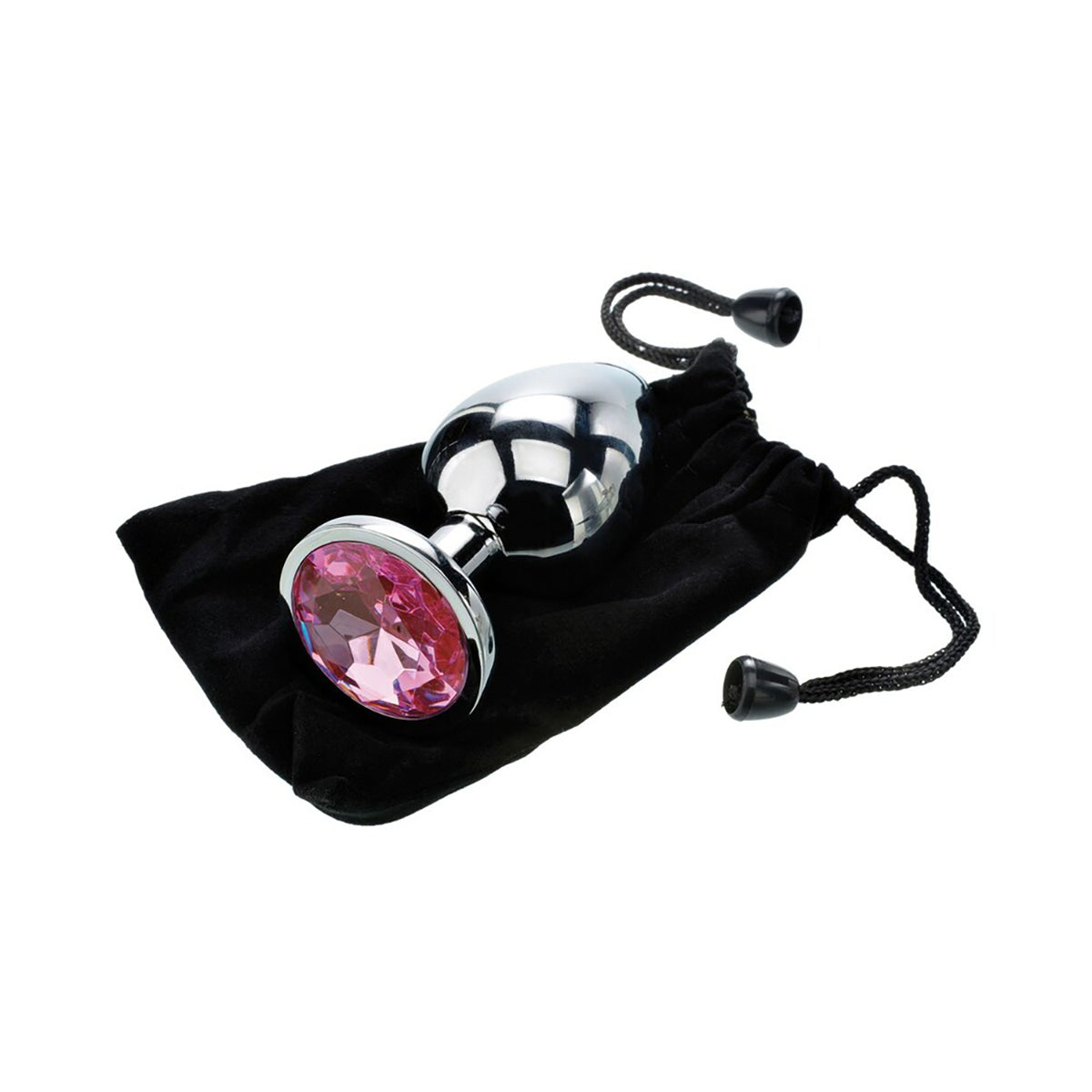 A&E Pink Gem Anal Plug Large