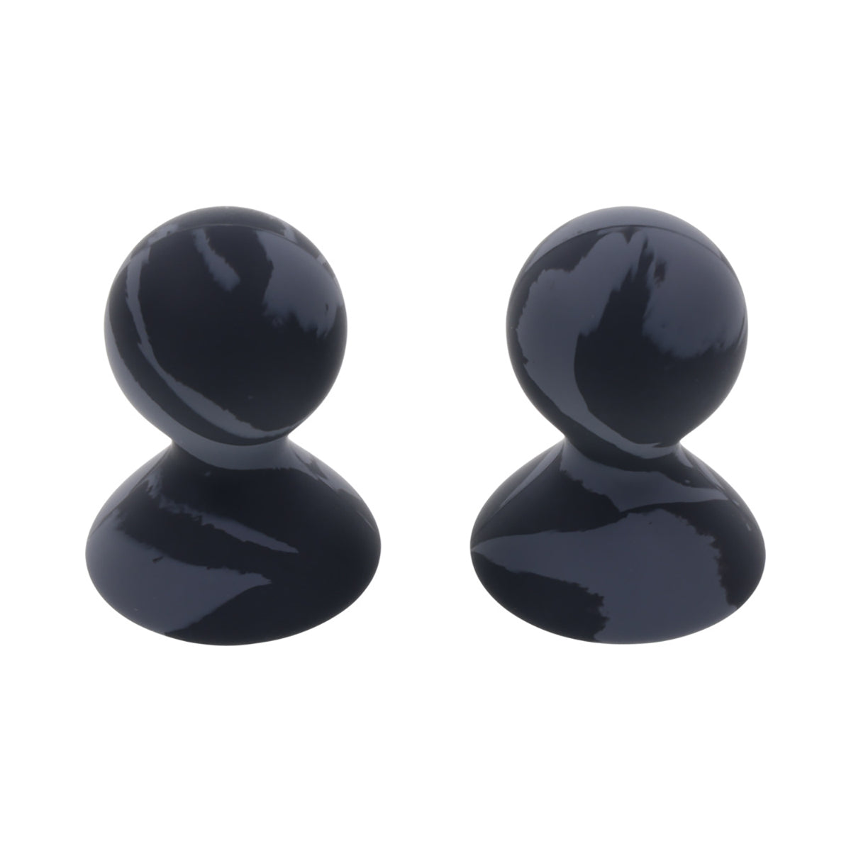 SS Velvet Noir Silicone Nipple Suckers