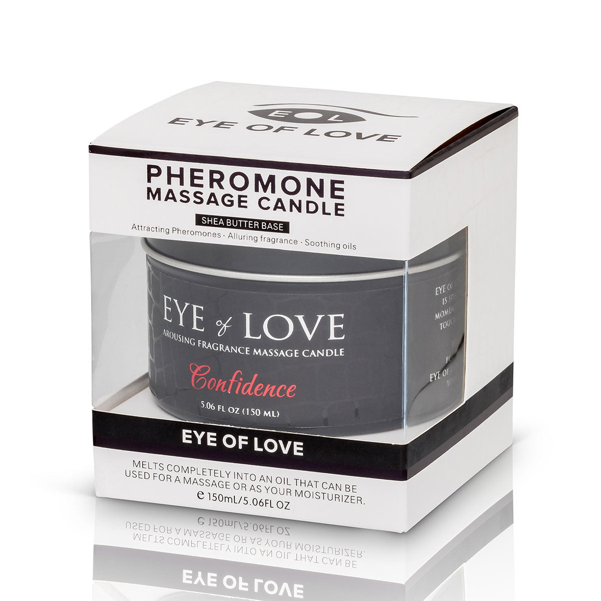 Eye of Love Pheromone Massage Candle 150ml Confident (M to F)