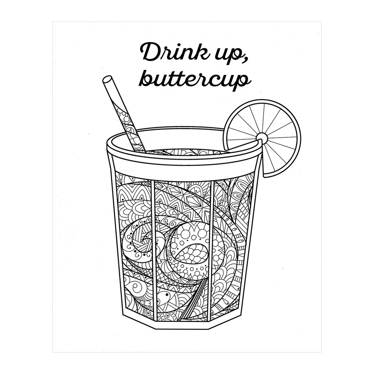 Cheer the F*ck Up Coloring Book