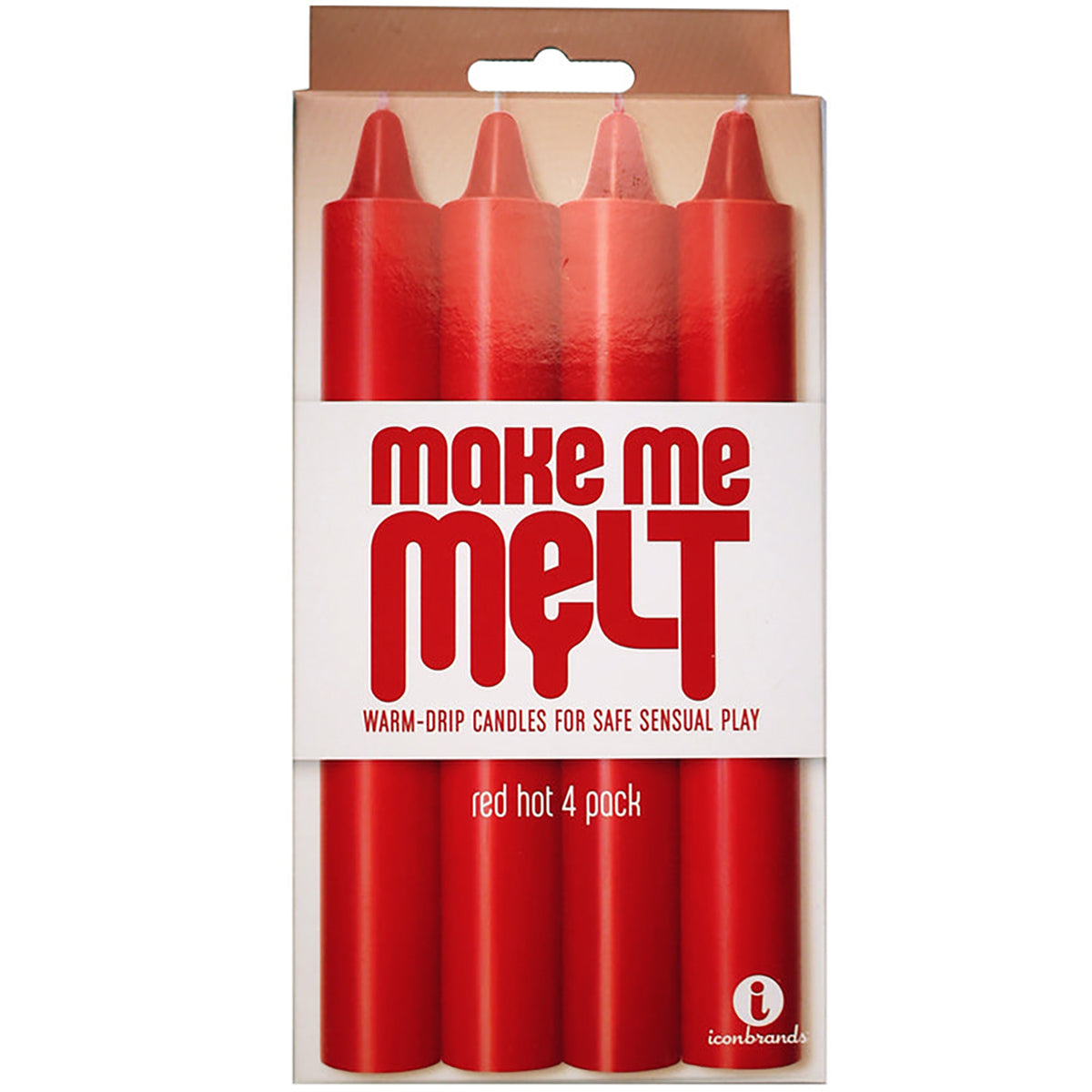 The 9s Make Me Melt Candle Red 4pk