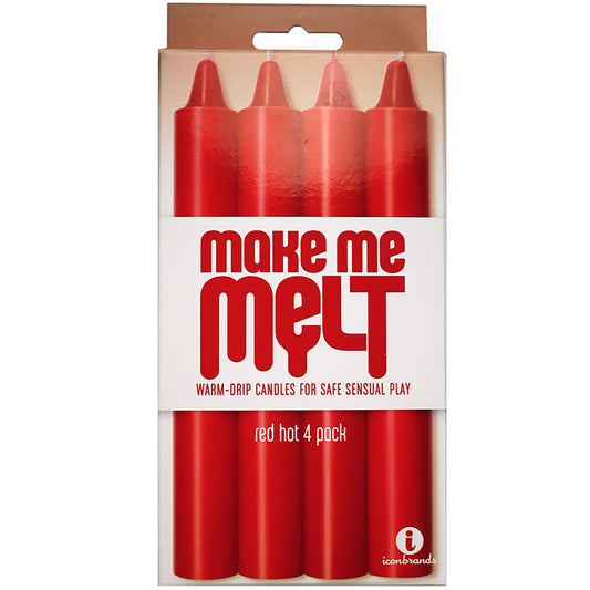 The 9s Make Me Melt Candle Red 4pk