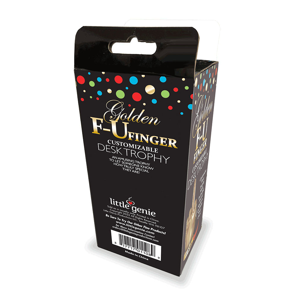 Golden F-U Finger Trophy