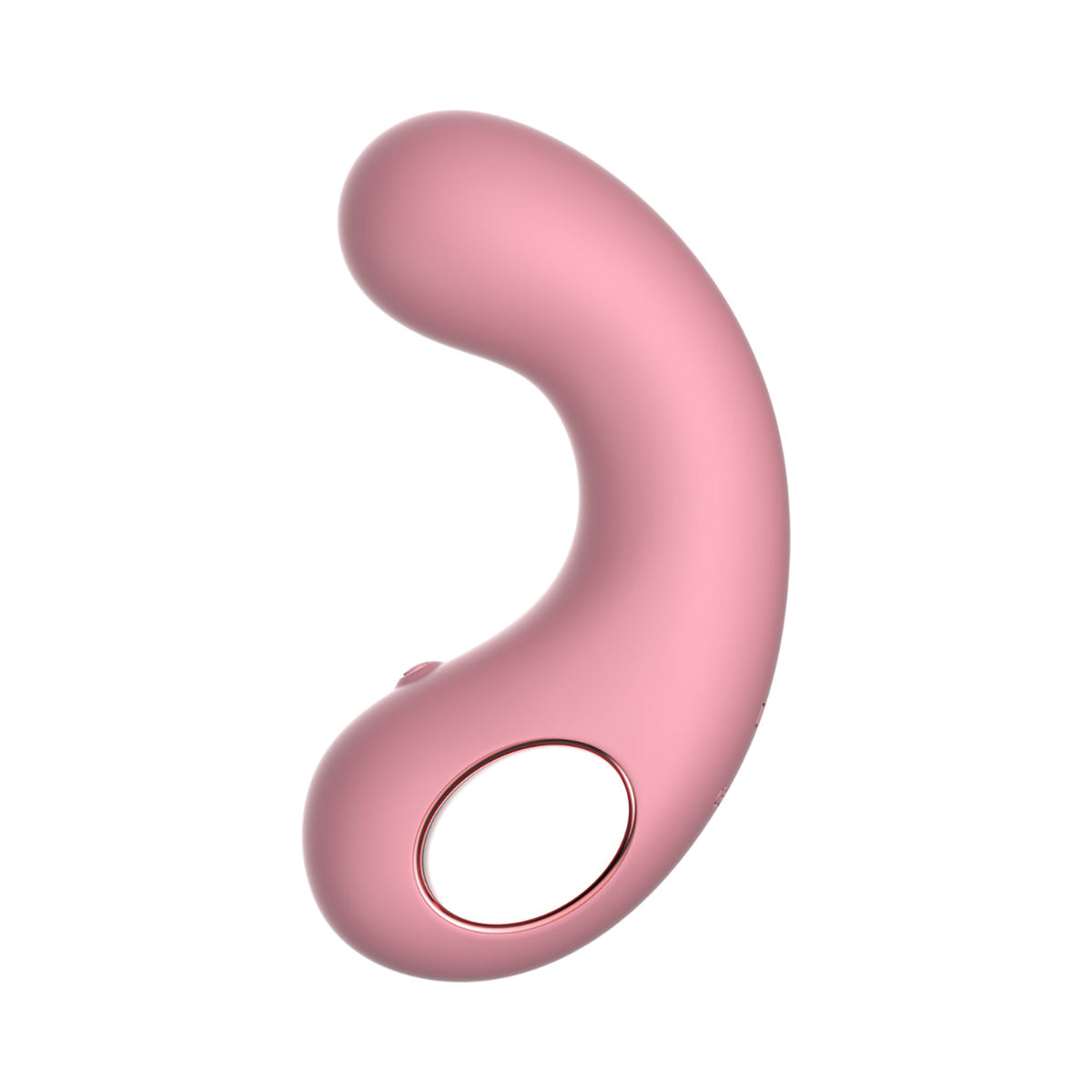Luv Inc Cv77: Curved Vibrator - Light Pink