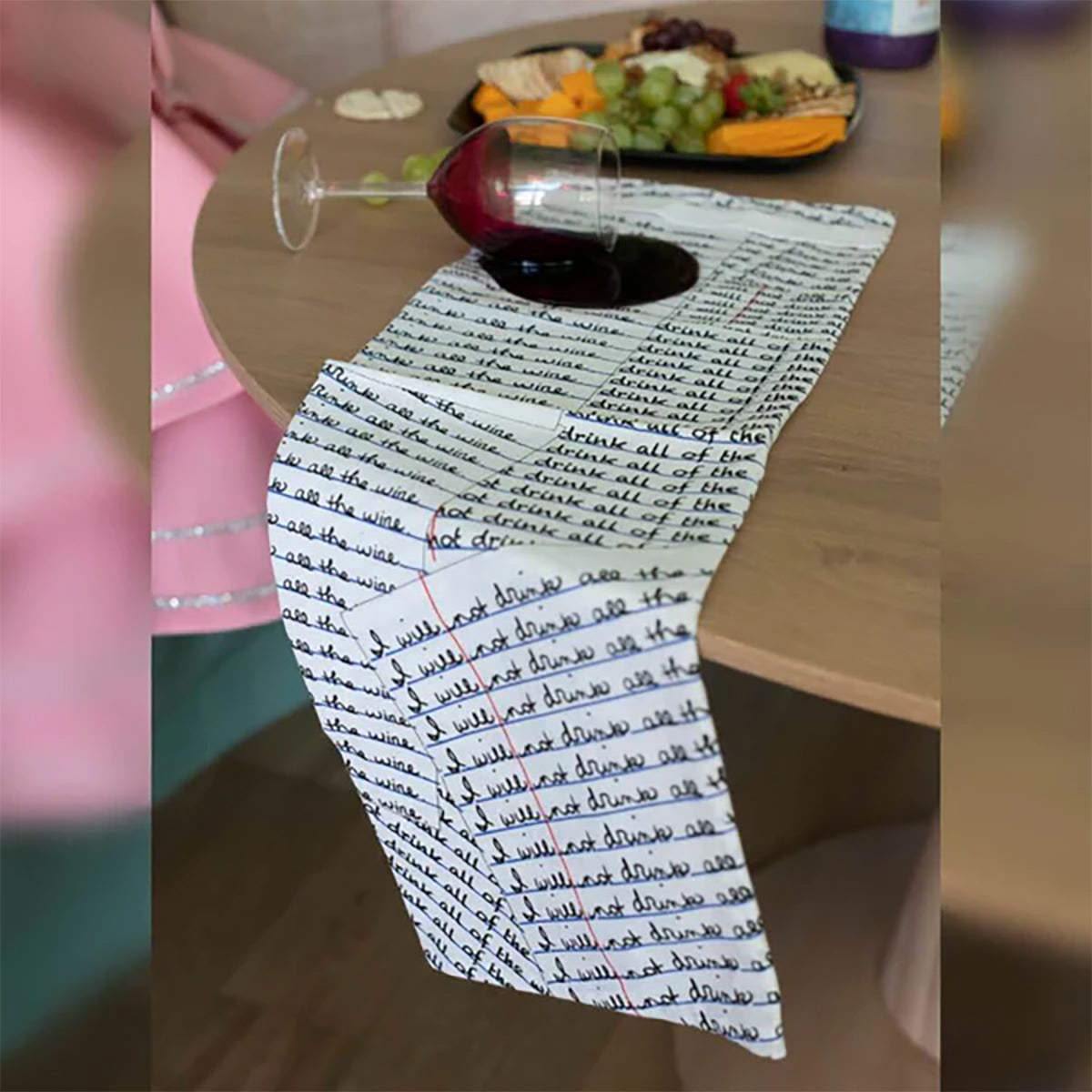 Twisted Wares I Will Not Drink All The Wine Flour Sack Towel