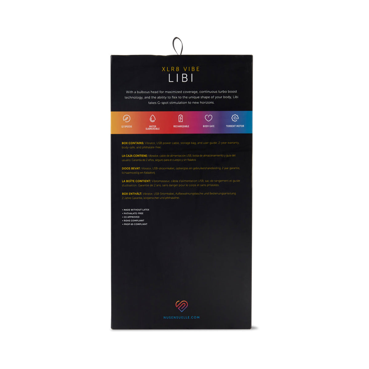 Nu Sensuelle Evie Nubii Slanted Tip Bullet Purple