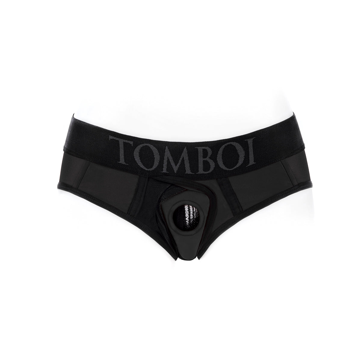 SpareParts Tomboi Cover Brief Nyl Bk 2XL