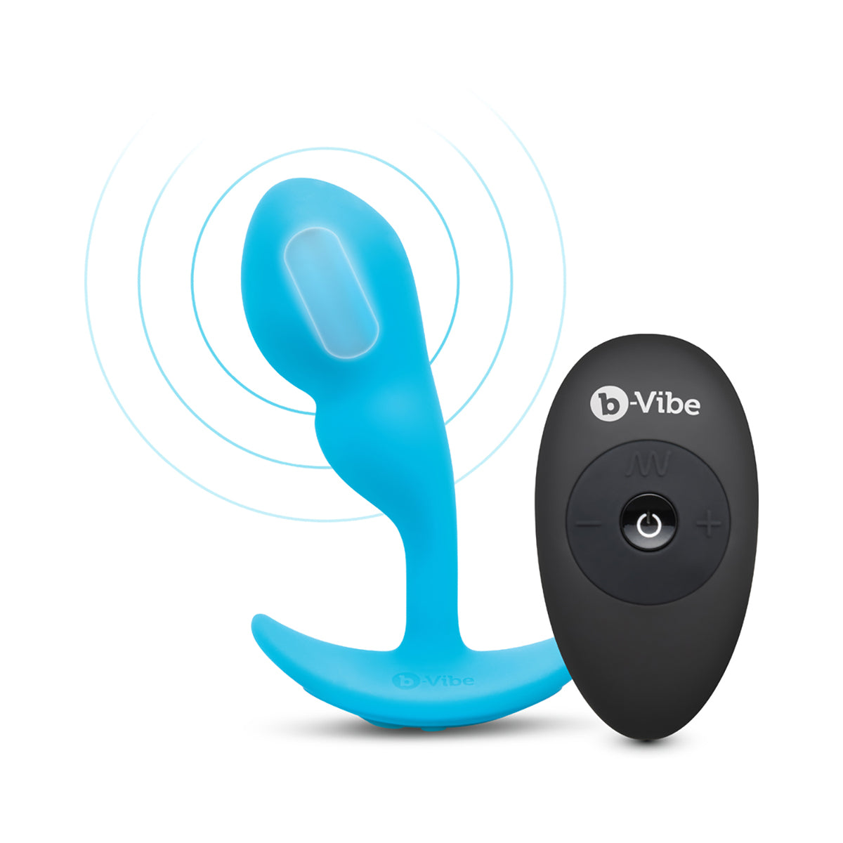 b-Vibe Vibrating P-Spot Snug Plug RC Sml