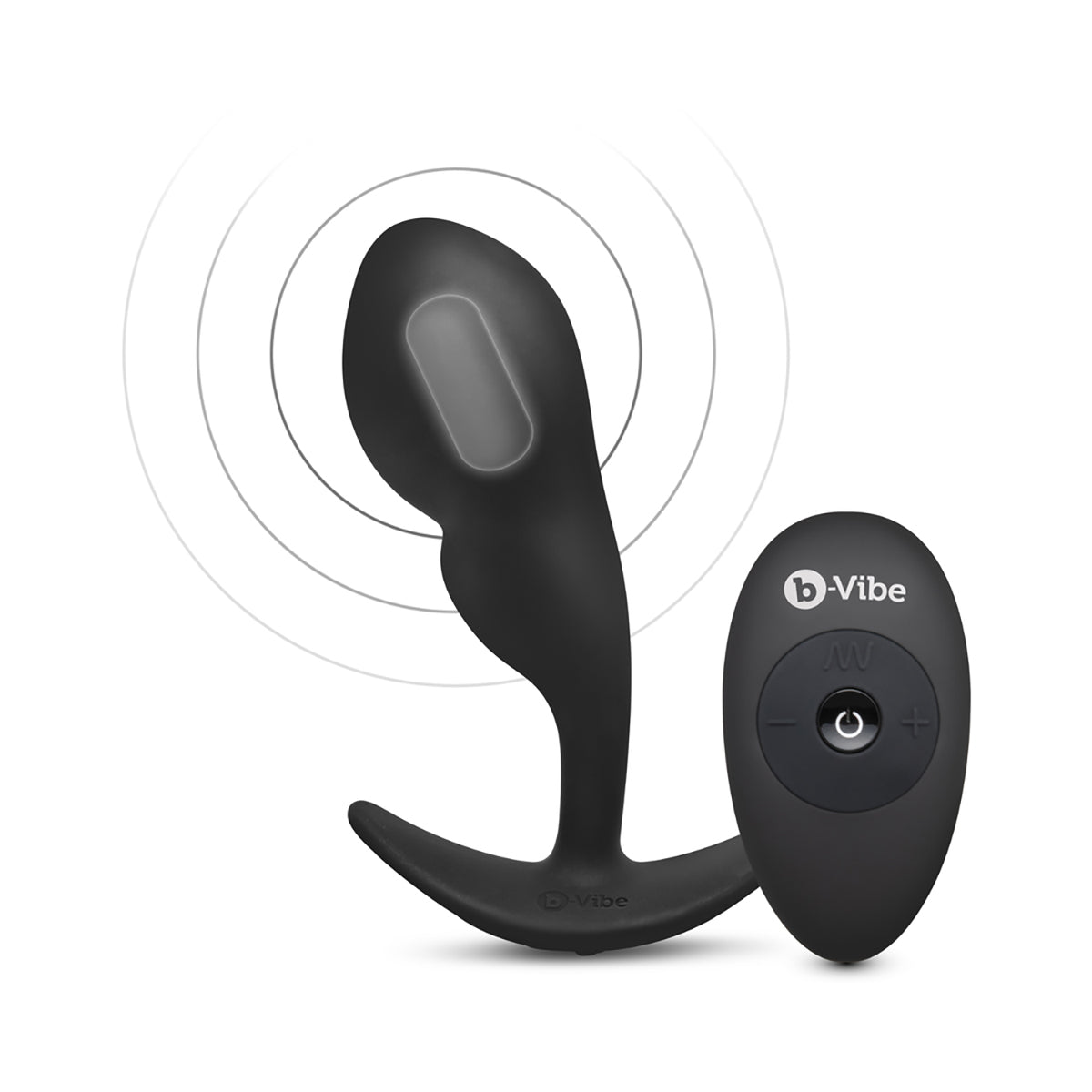b-Vibe Vibrating P-Spot Snug Plug RC Lrg