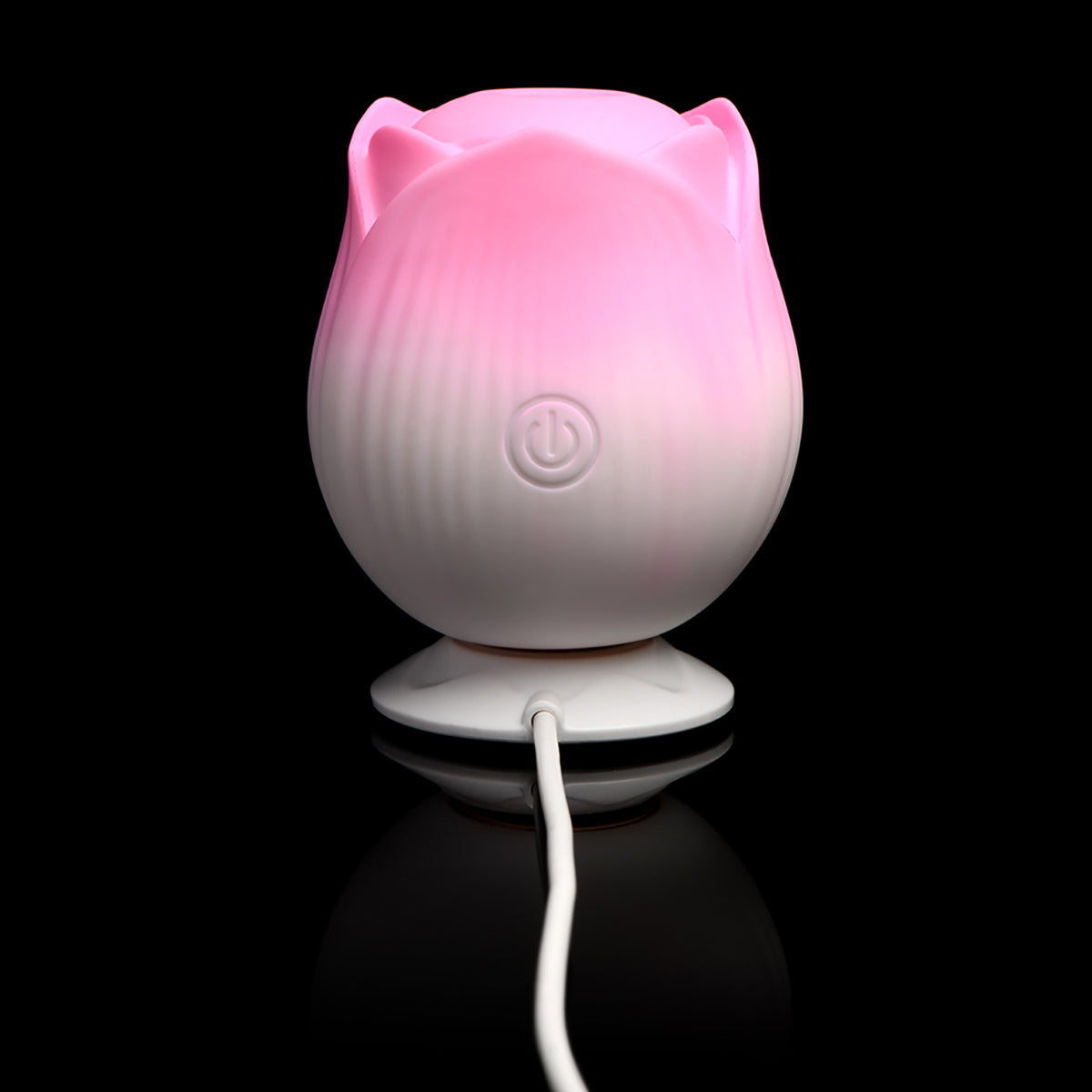 Bloomgasm Pulsing Petals Throbbing Rose Stimulator Pink