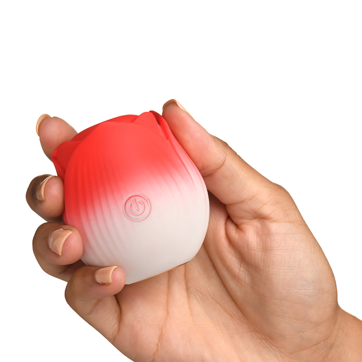 Bloomgasm Pulsing Petals Throbbing Rose Stimulator Red