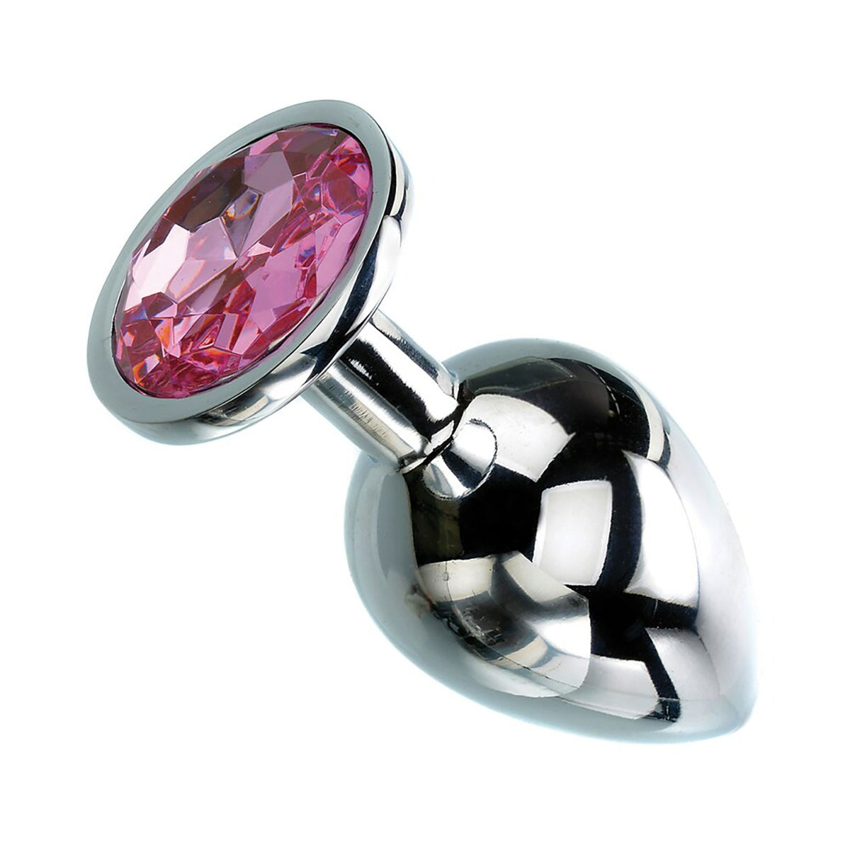 A&E Pink Gem Anal Plug Large