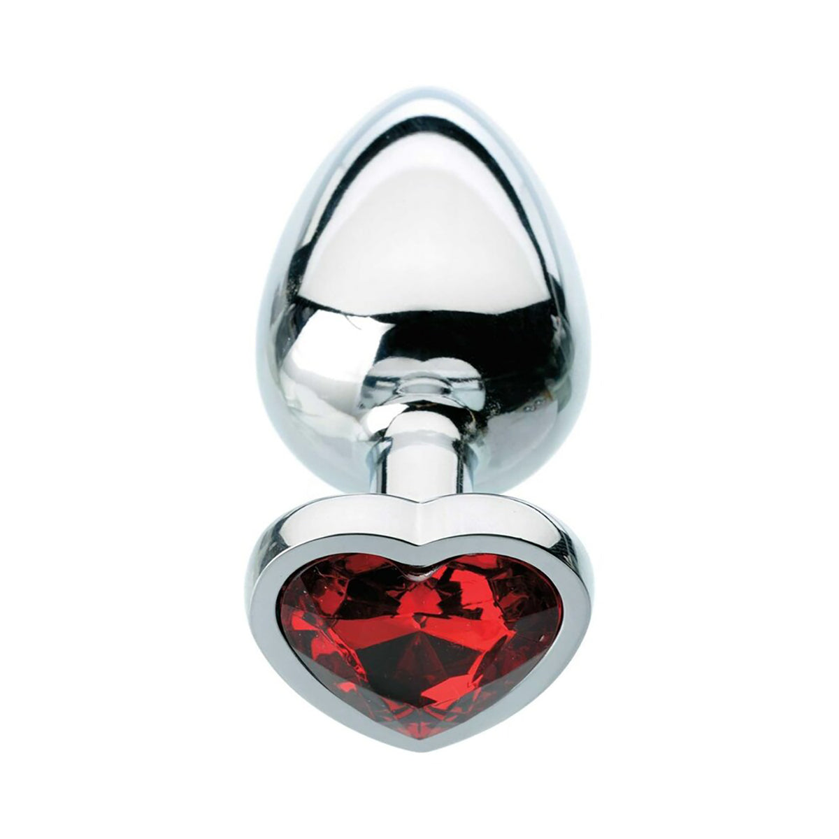 A&E Red Hearts Gem Anal Plug Medium