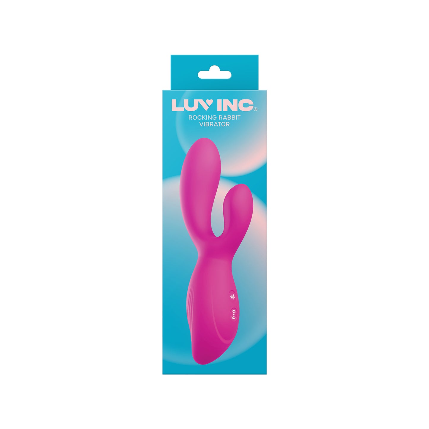 Luv Inc Rr94 Rocking Rabbit Vibrator Pink