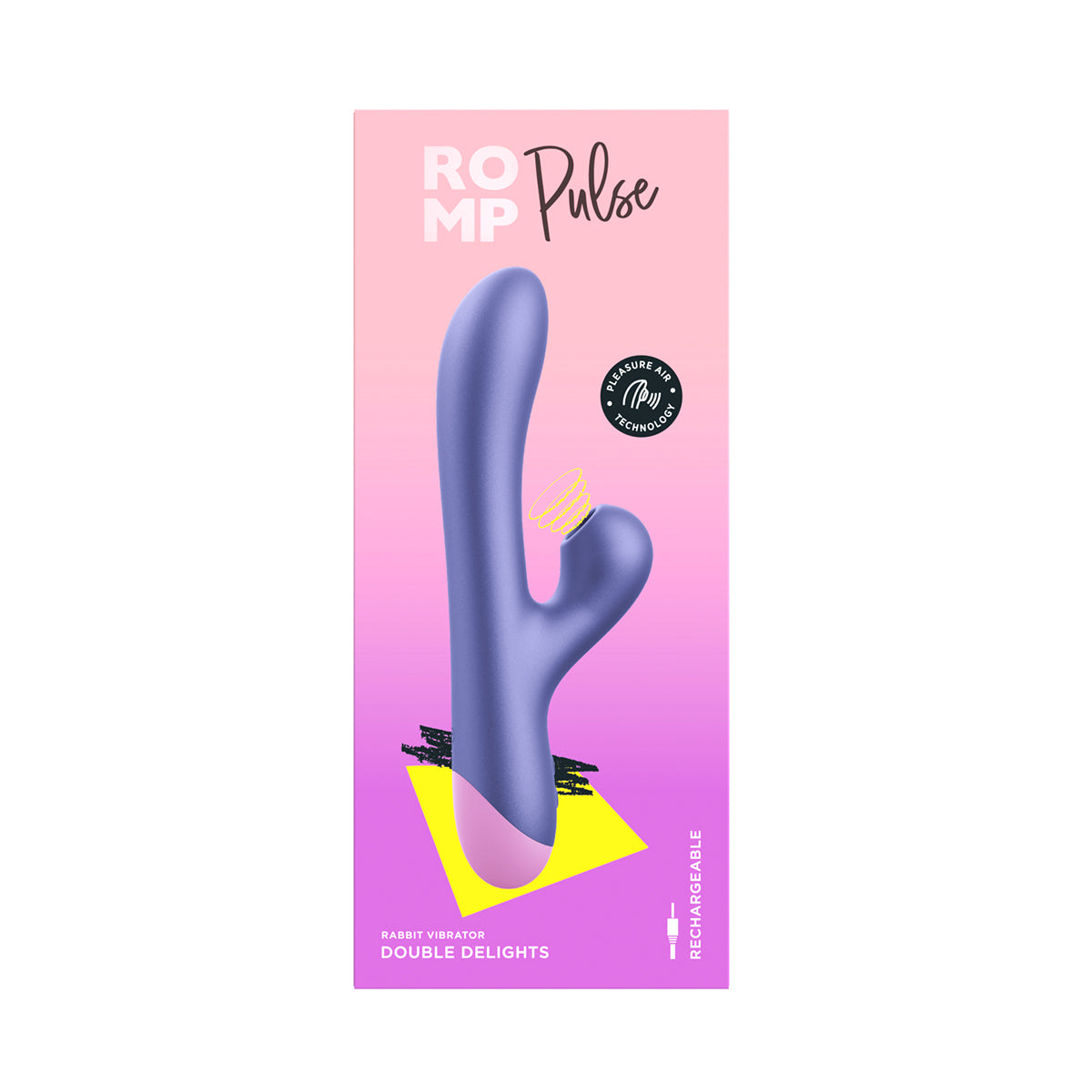 ROMP Pulse Pleasure Air Rabbit Vibrator