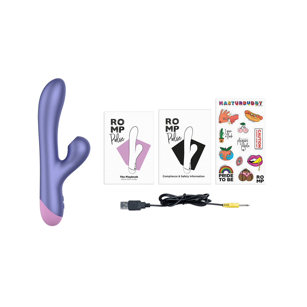 ROMP Pulse Pleasure Air Rabbit Vibrator