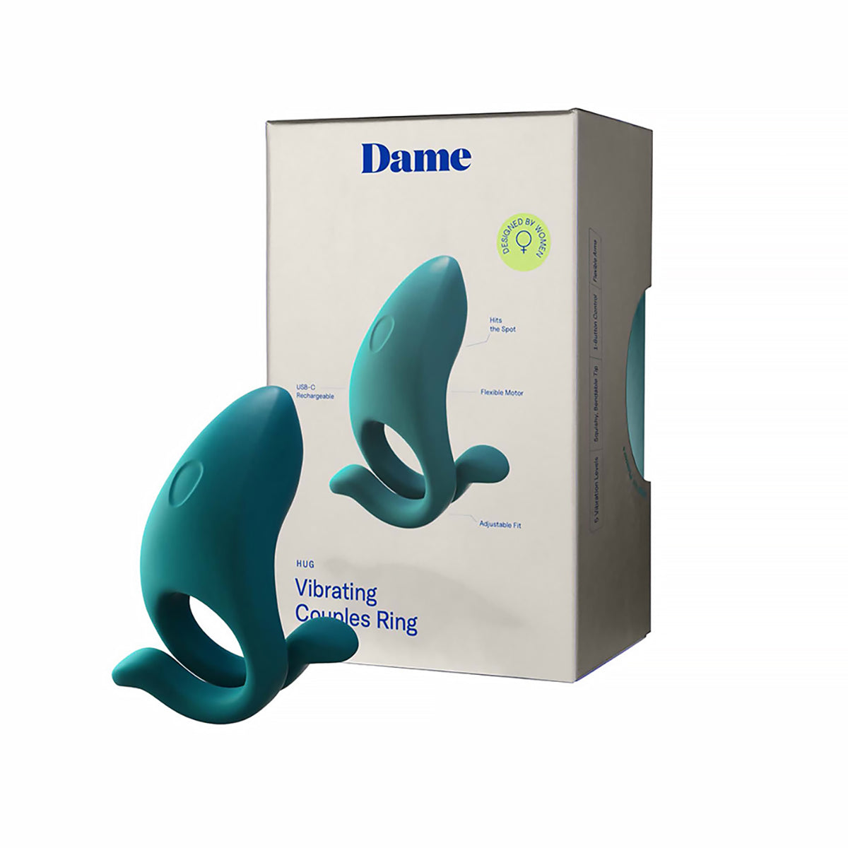 Dame Hug Vibrating Couples Ring Fir