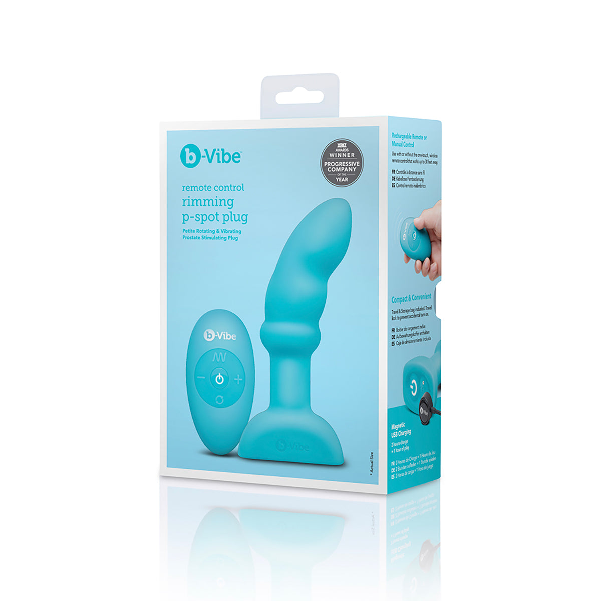 b-Vibe Remote Rimming P-Spot Plug