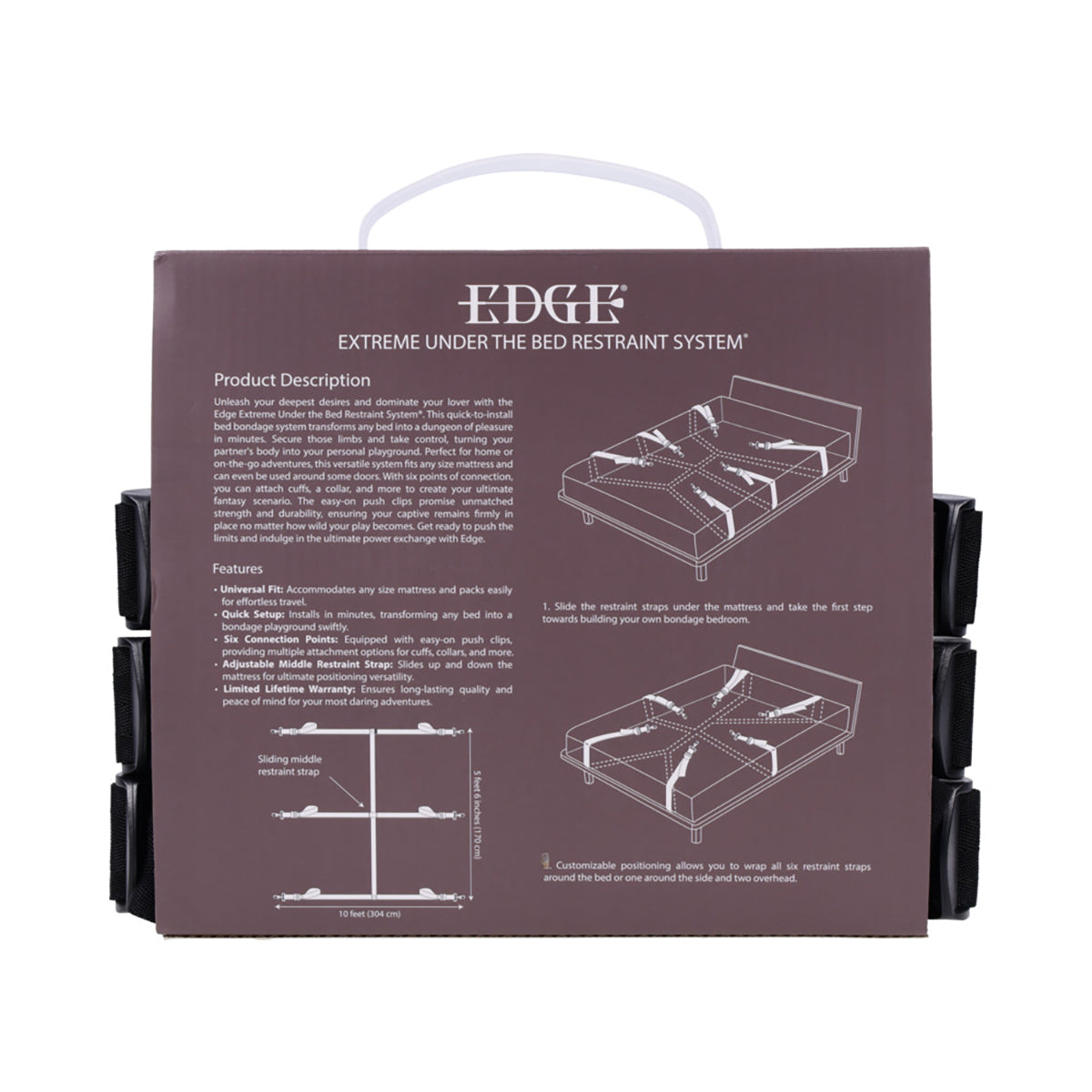 SS Edge Extreme Under the Bed Restraint