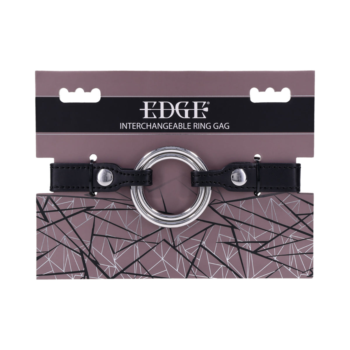 SS Edge Interchangeable Ring Gag