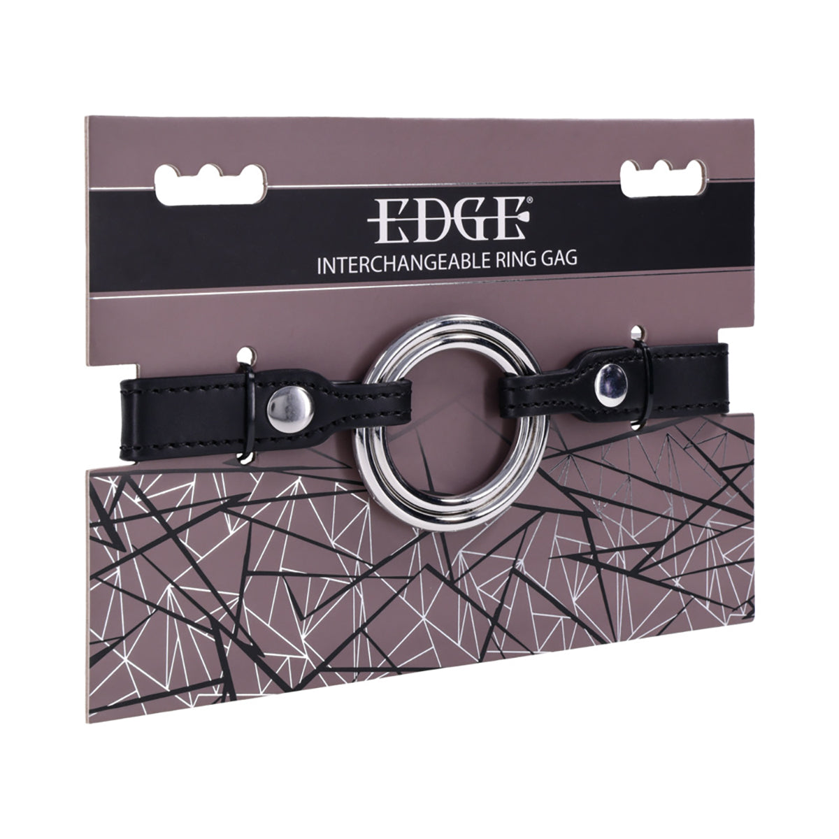 SS Edge Interchangeable Ring Gag
