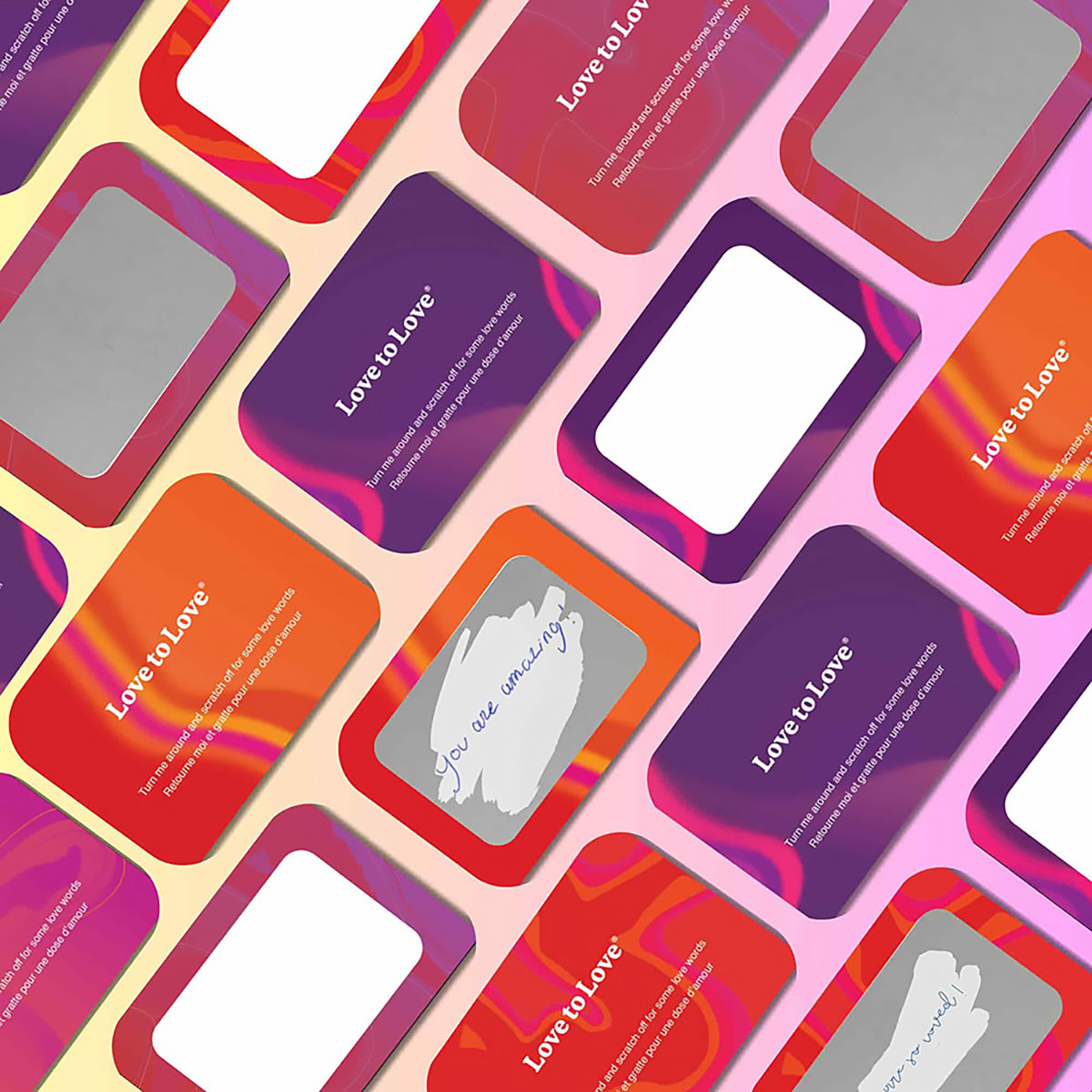 Love to Love Glimmers Scratch Massage Kit