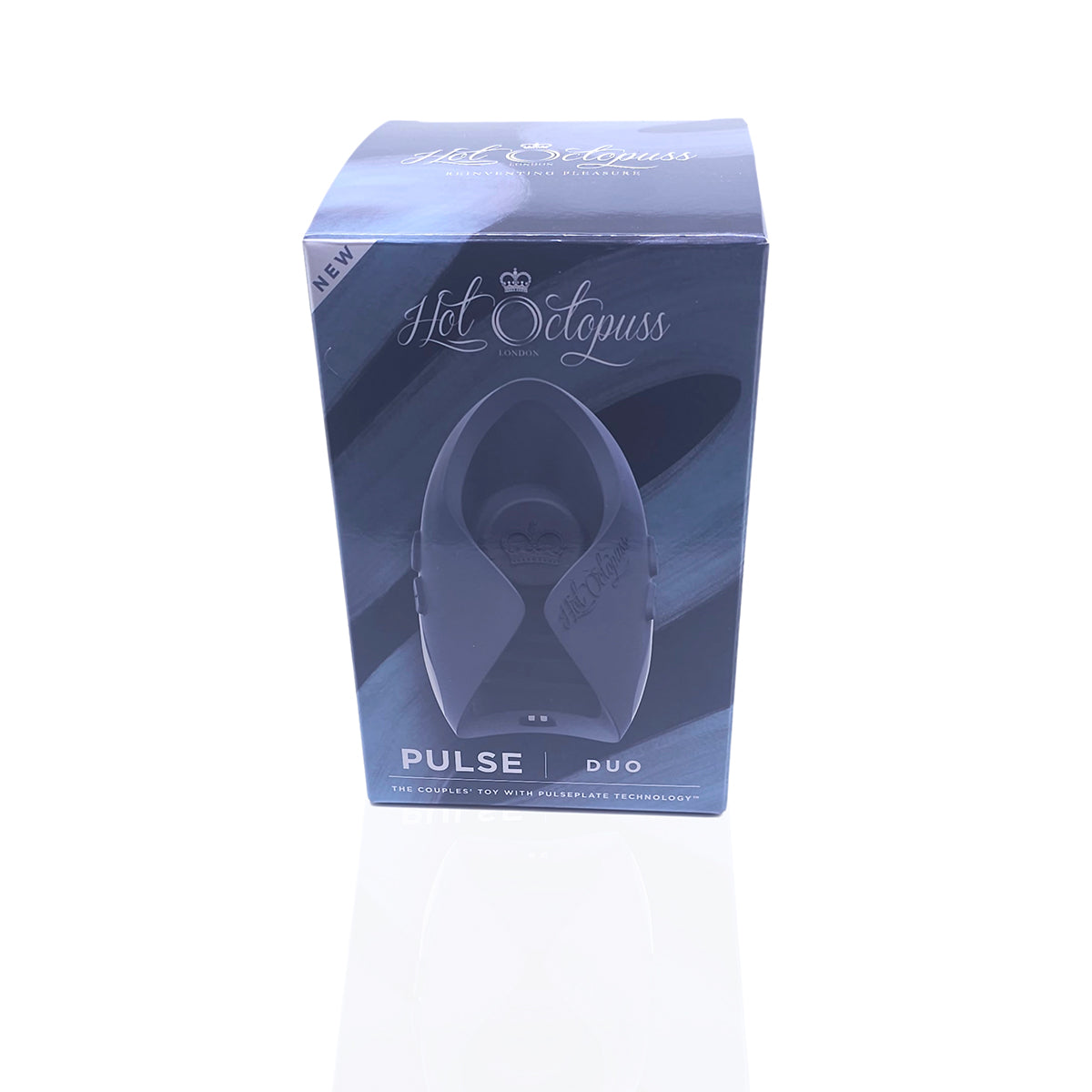 Hot Octopuss Pulse Duo Rechargeable Remote Control Vibrating Stroker Blue