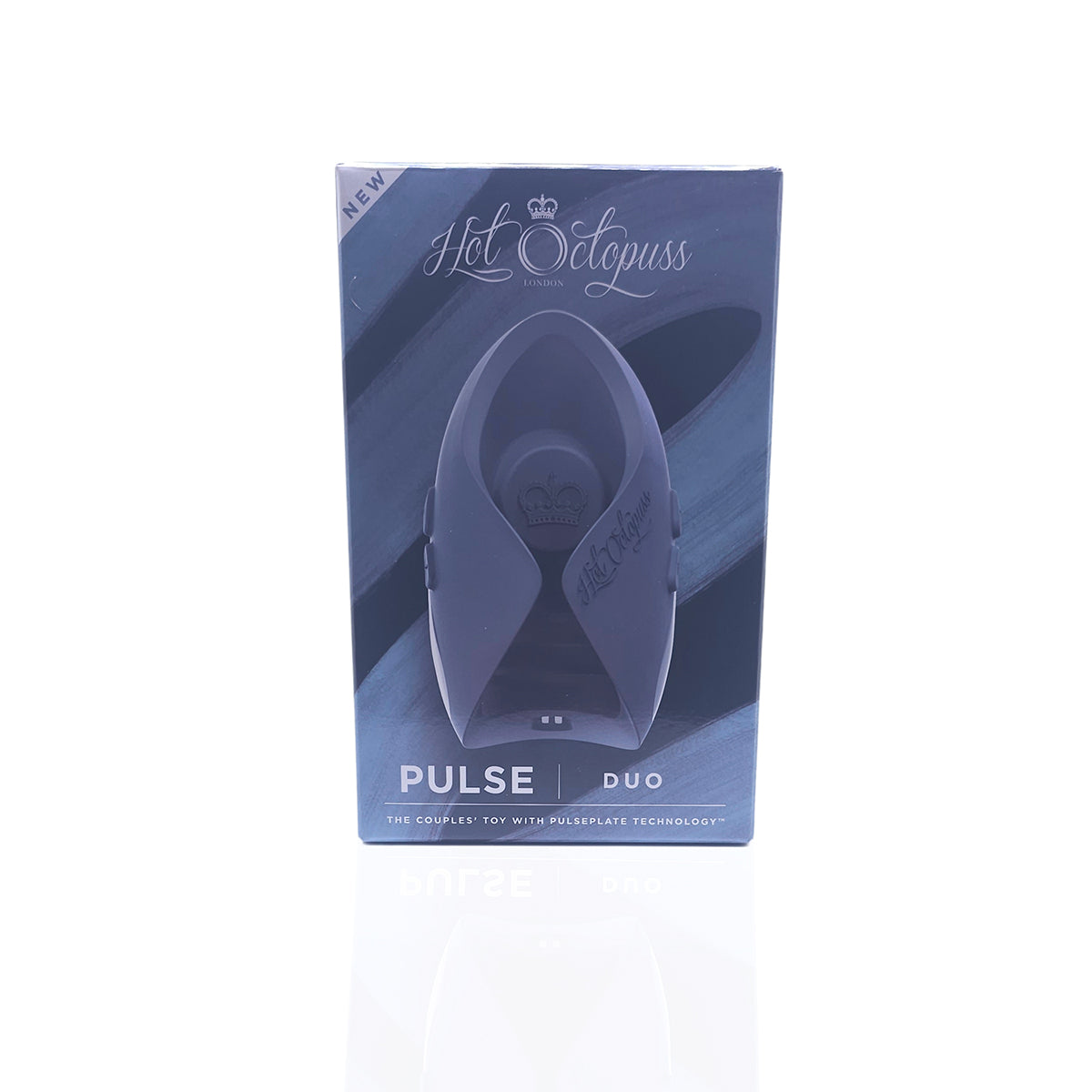 Hot Octopuss Pulse Duo Rechargeable Remote Control Vibrating Stroker Blue