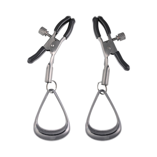 Sportsheets Velvet Noir Tuggable Nipple Clamps