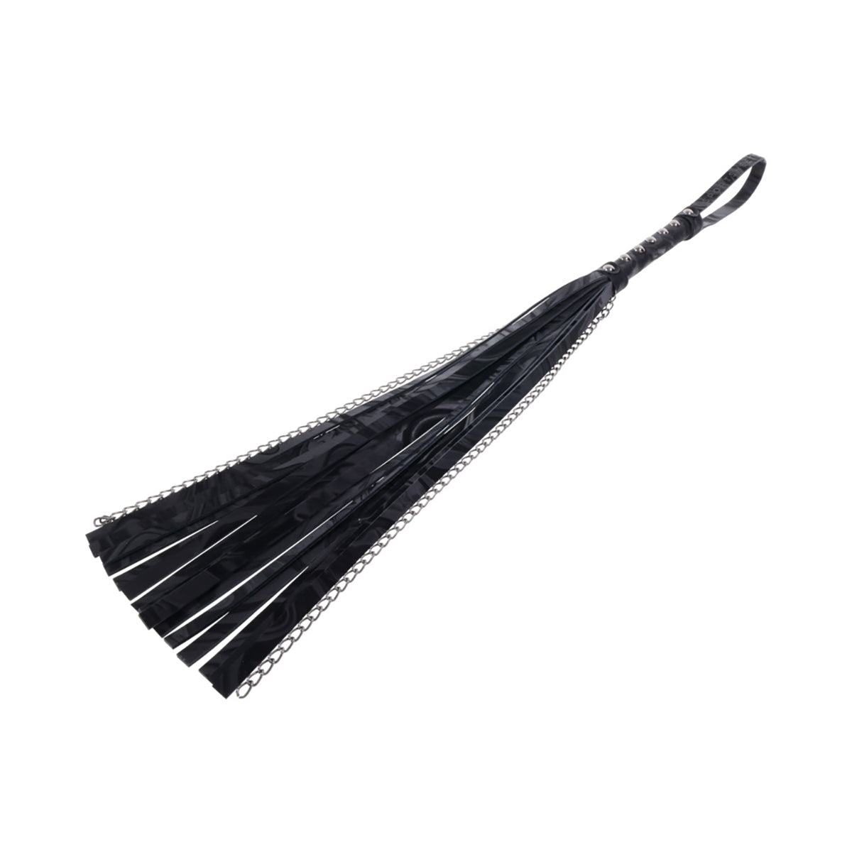 SS Velvet Noir Chain Flogger