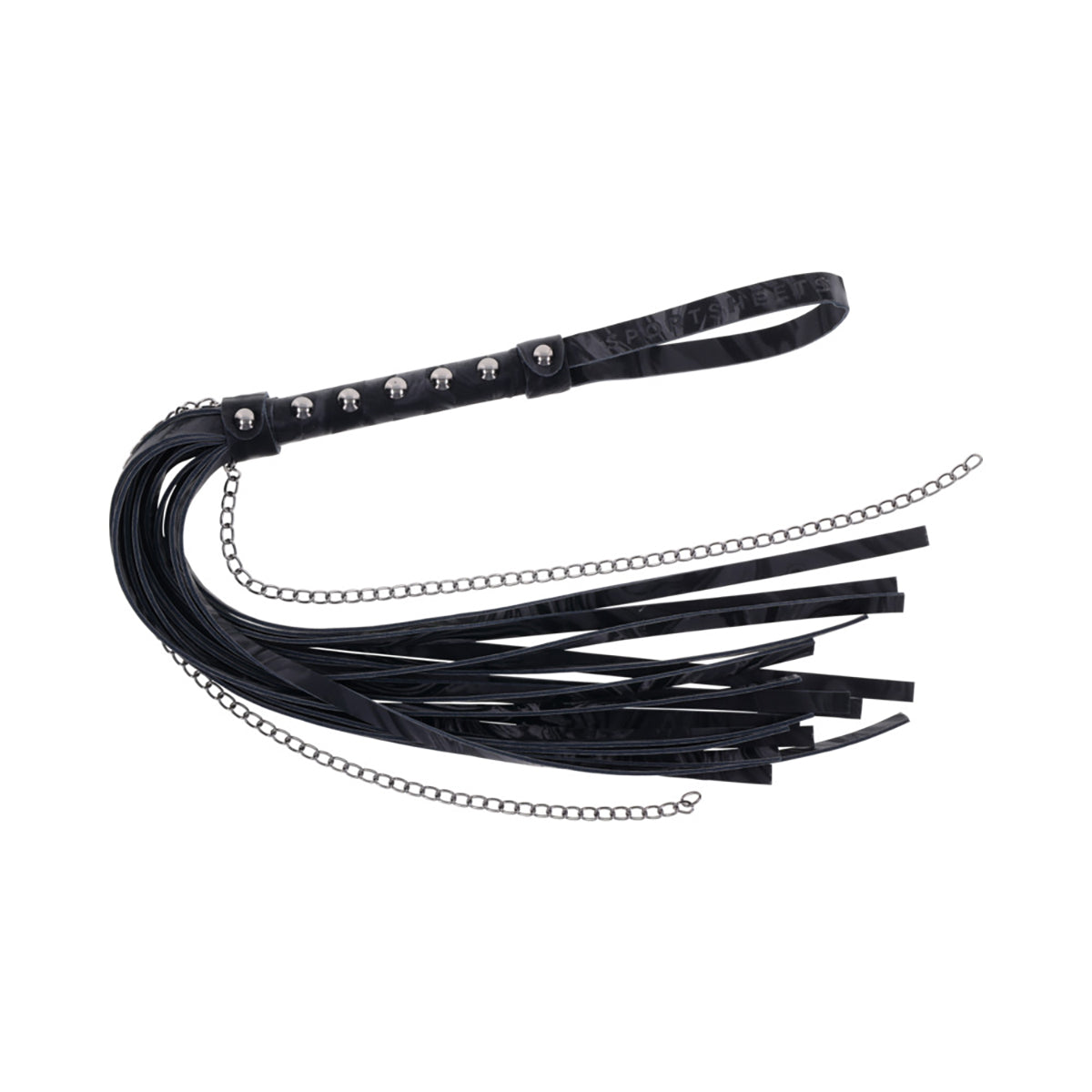 SS Velvet Noir Chain Flogger