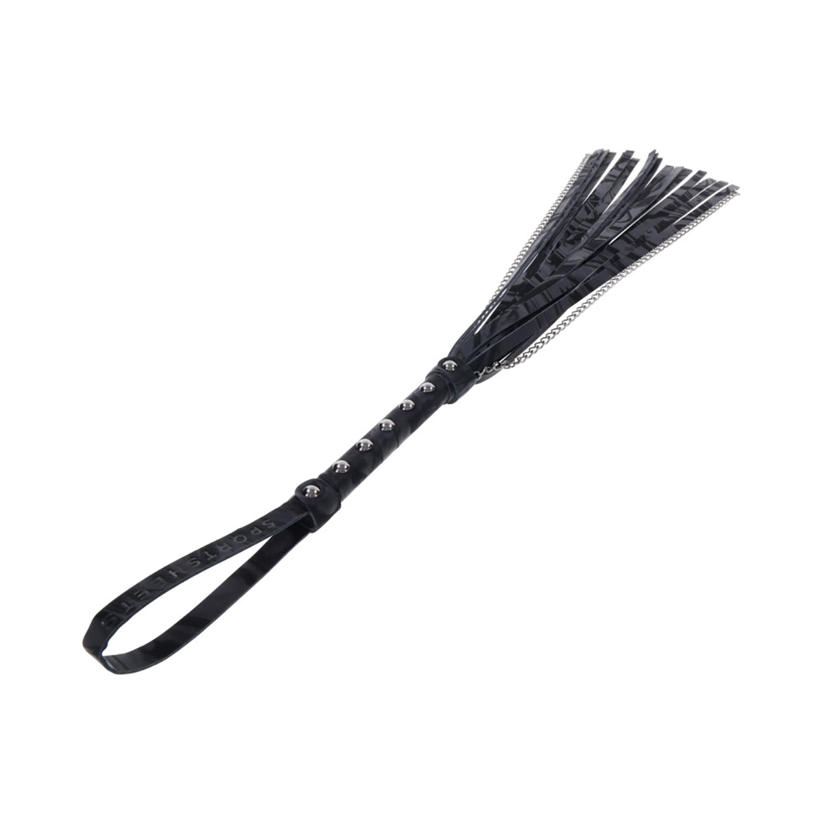 SS Velvet Noir Chain Flogger