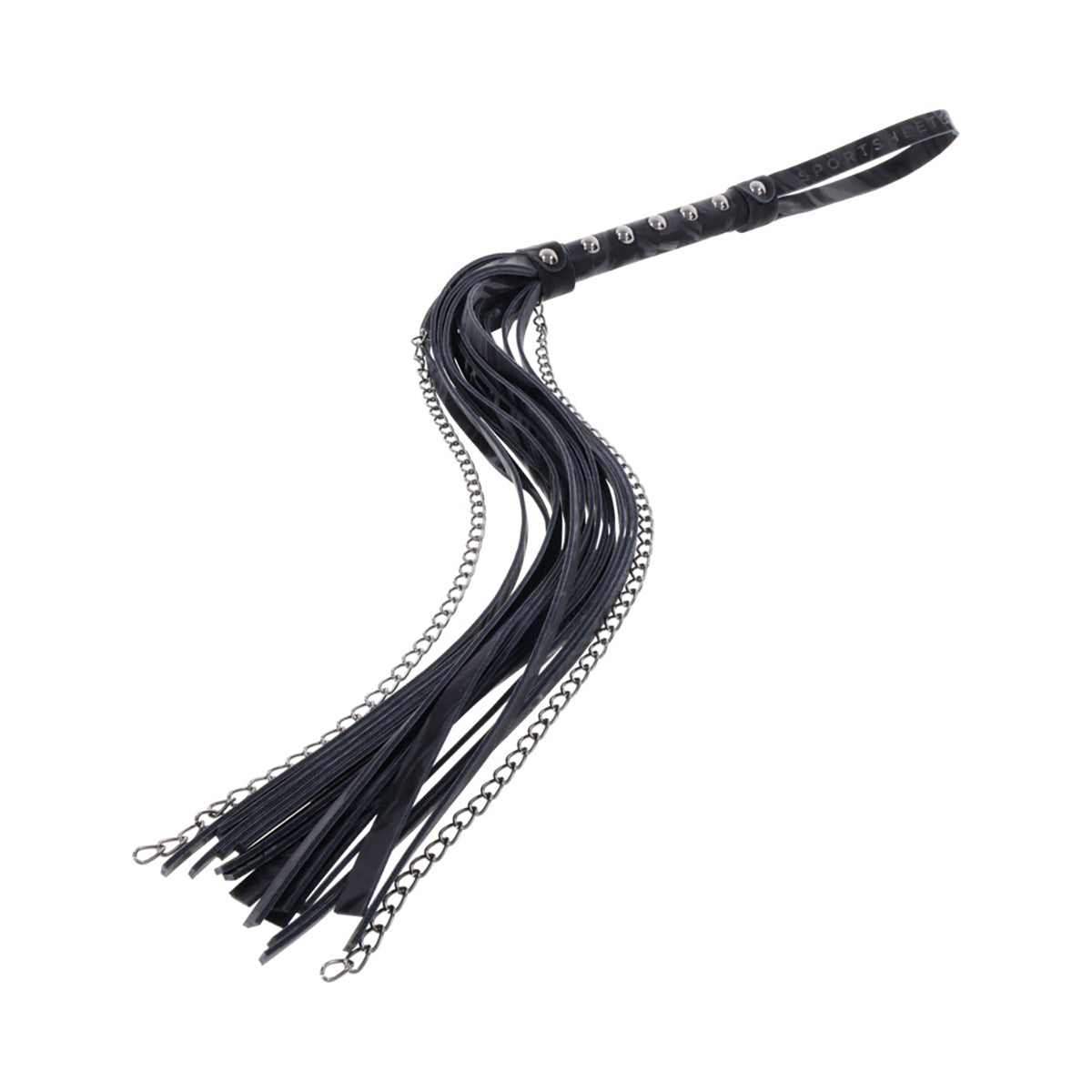SS Velvet Noir Chain Flogger