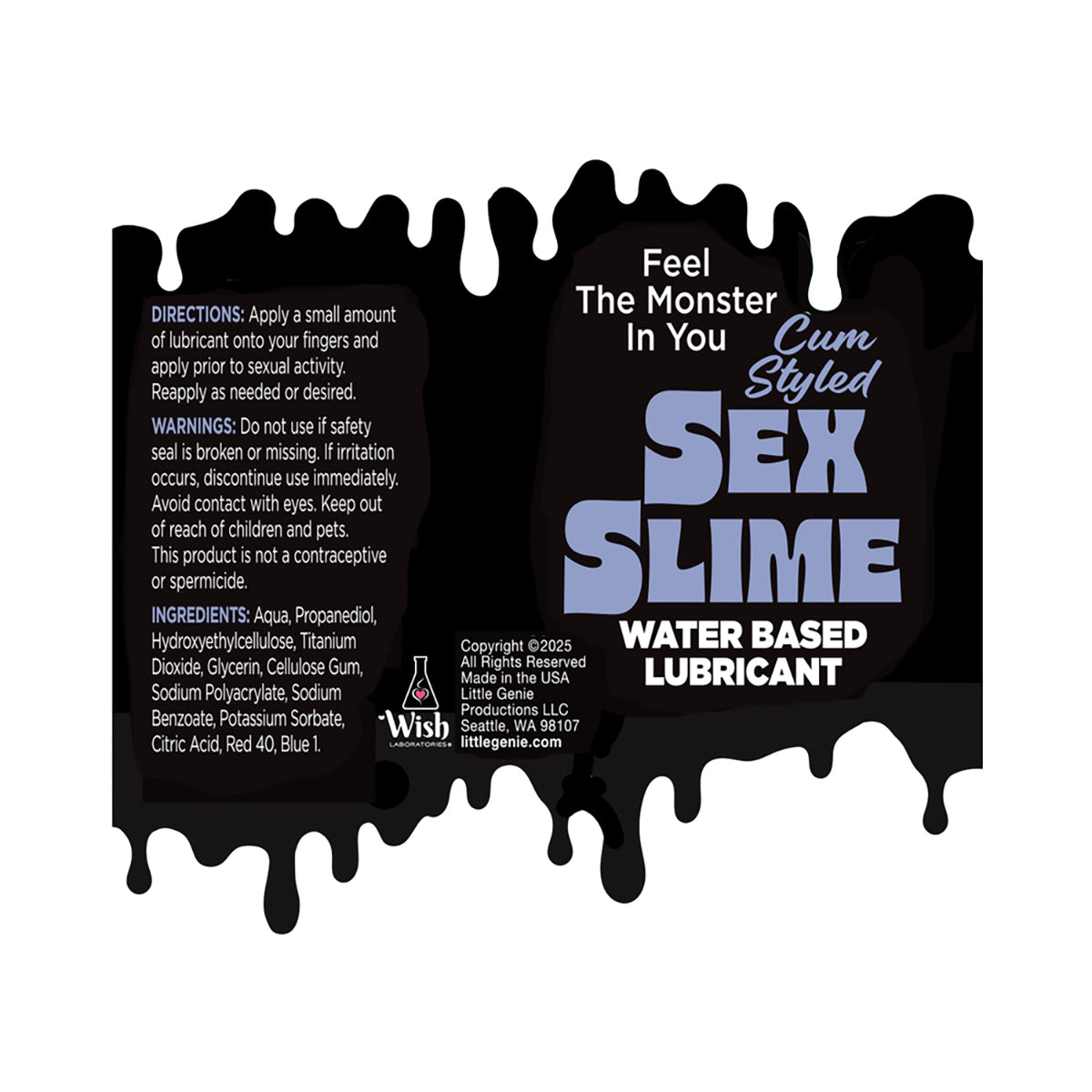 Sex Slime Opaque Purple 4 oz.