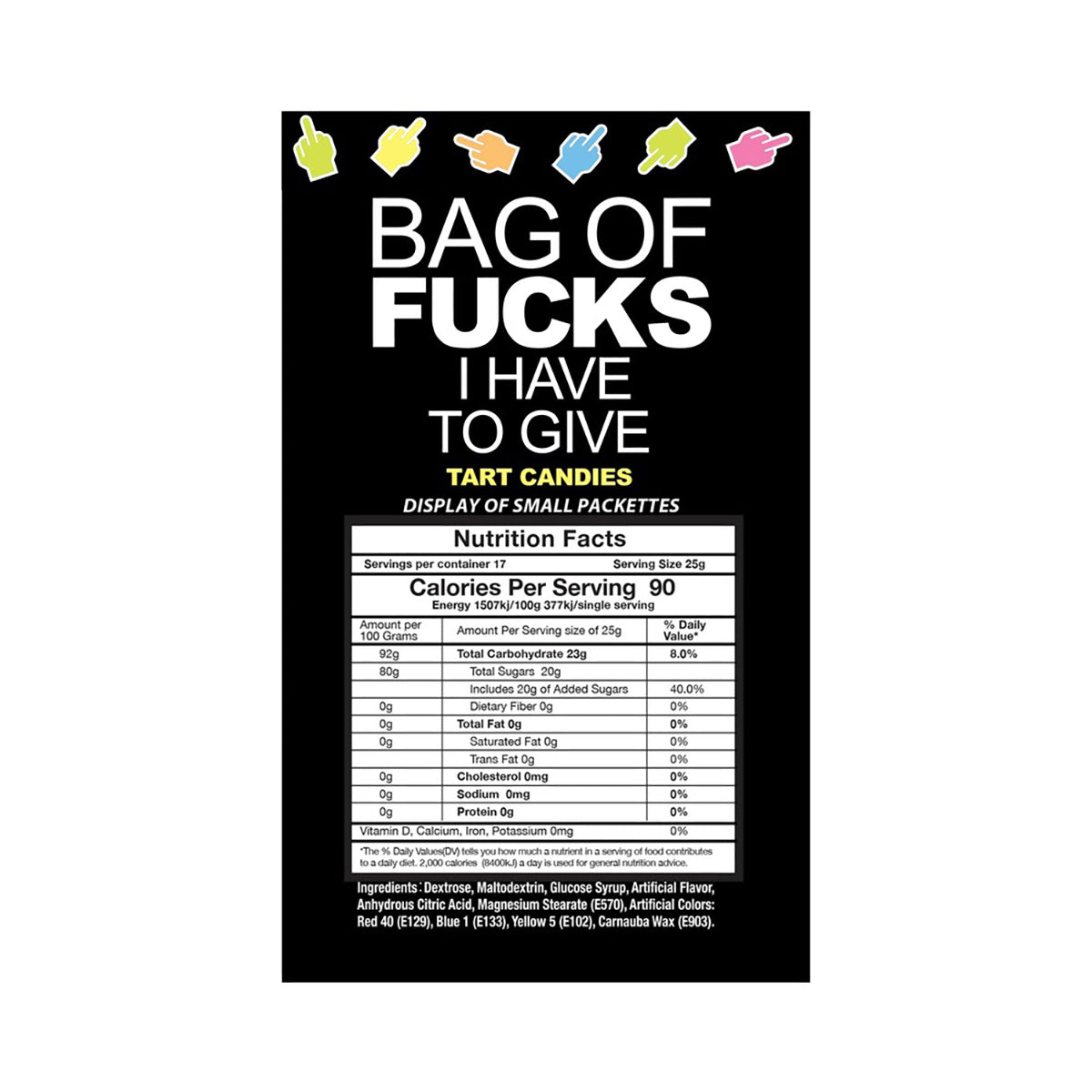 Bag Of Fucks I Have To Give 100pc DP