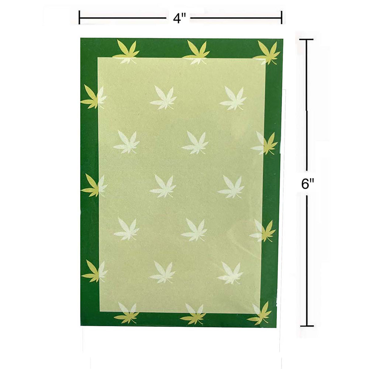 Cannabis Leaf Notepad