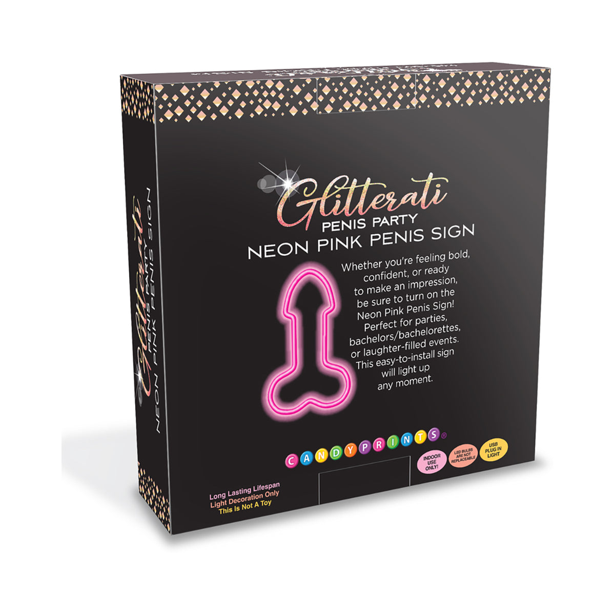 Neon Penis Light Up Sign
