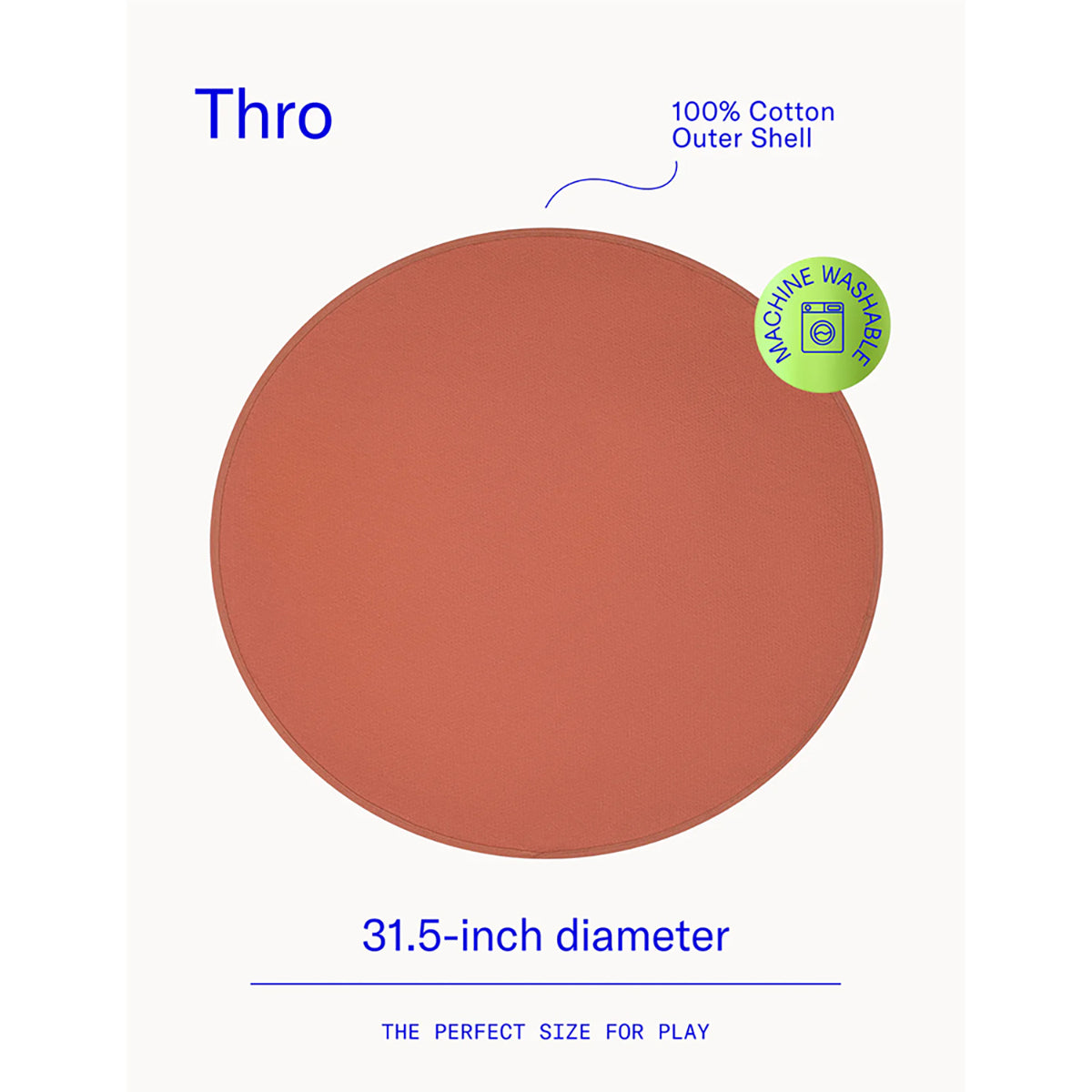 Dame Thro Waterproof Sex Blanket Copper