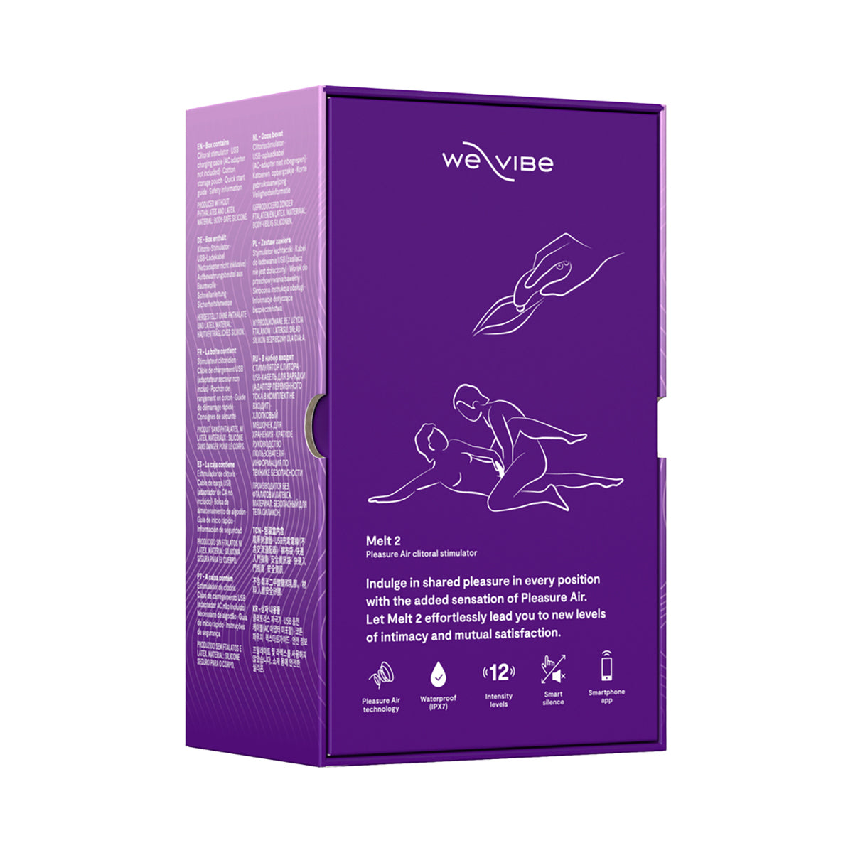 We-Vibe Melt 2 Pleasure Air Clit Stim Purple