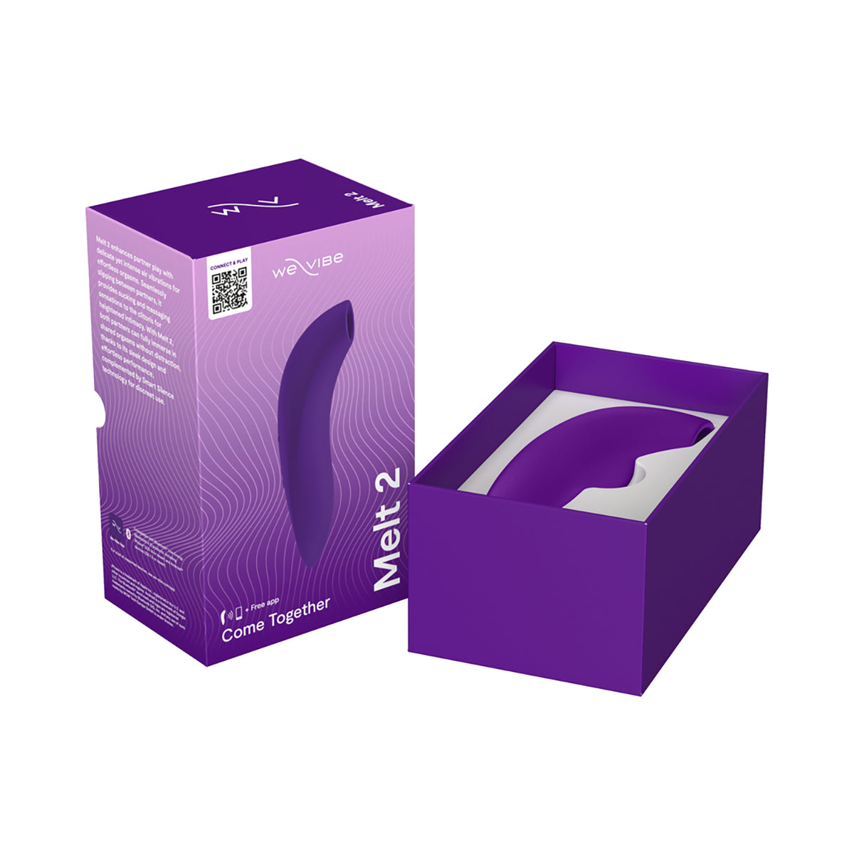 We-Vibe Melt 2 Pleasure Air Clit Stim Purple