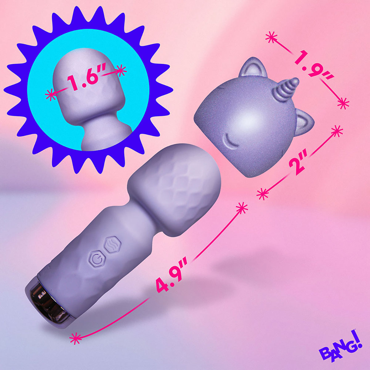 BANG! Unicorn Silicone Wand