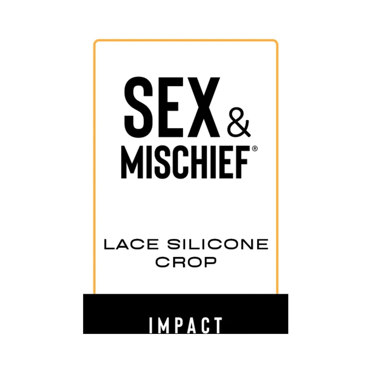 Sportsheets Sex & Mischief Lace Silicone Crop