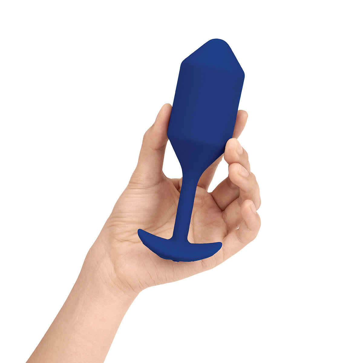 B-Vibe Vibrating Snug Plug 4 (XL) - Navy