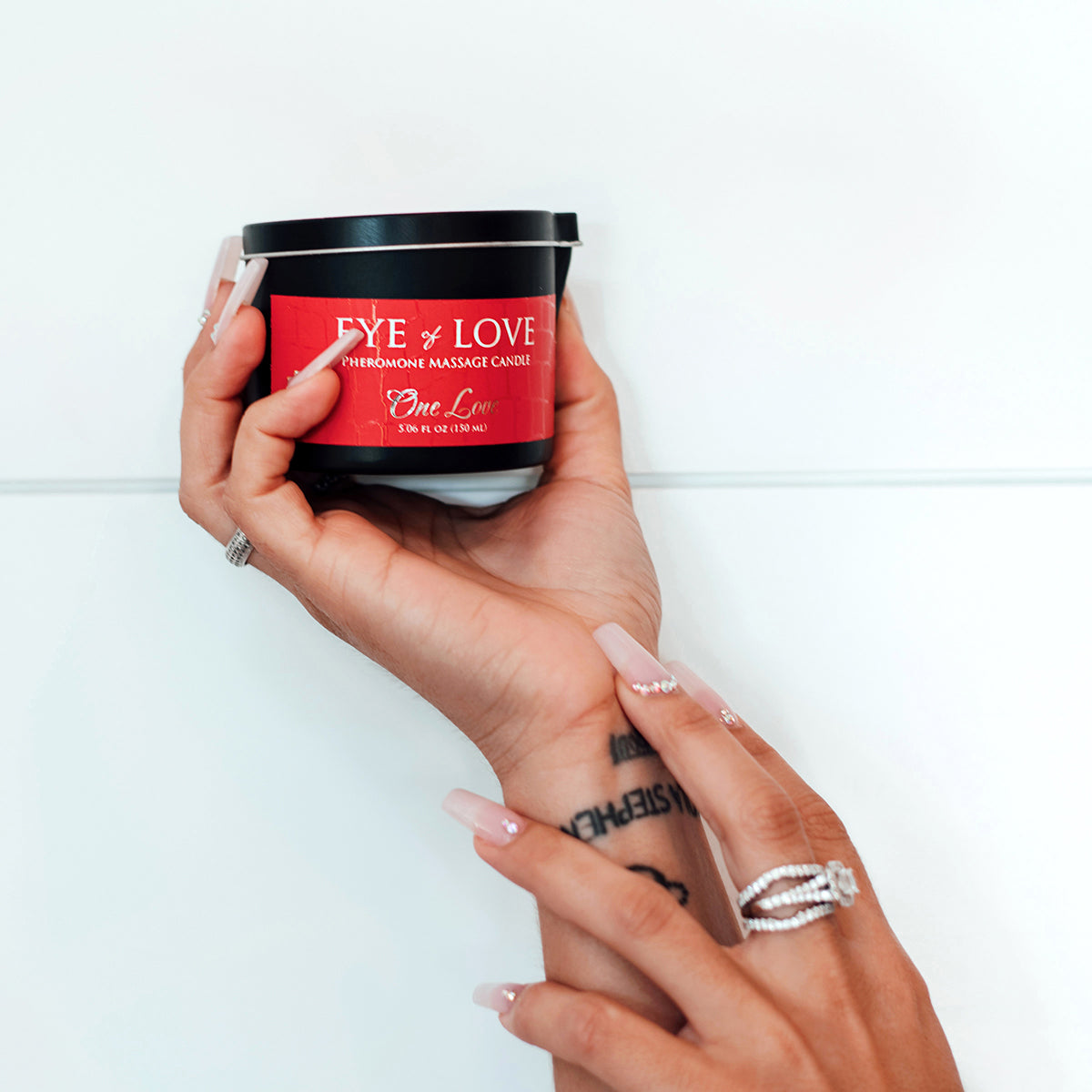 Eye of Love Pheromone Massage Candle 150ml  One Love (F to M)