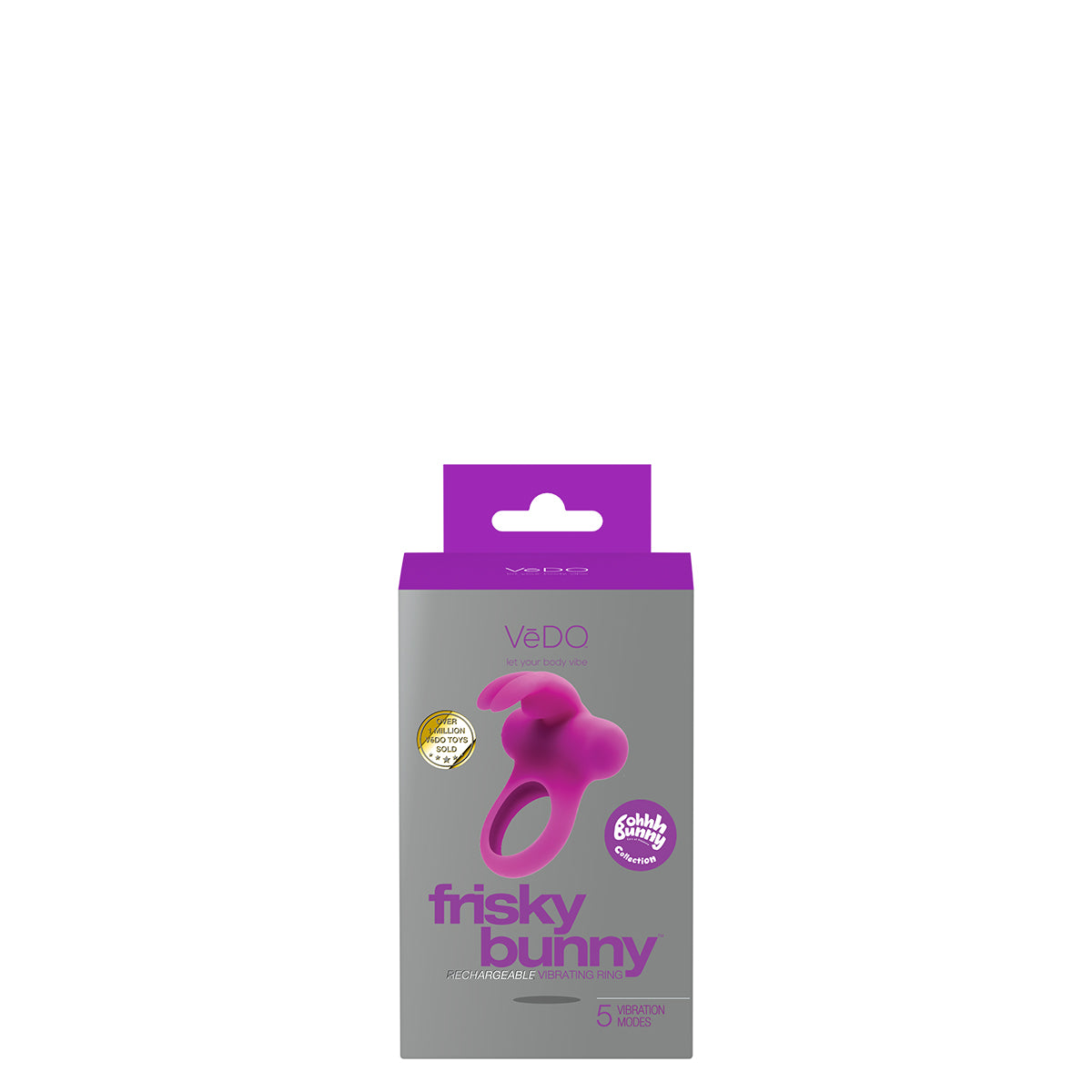 VeDO Frisky Bunny C-Ring - Purple