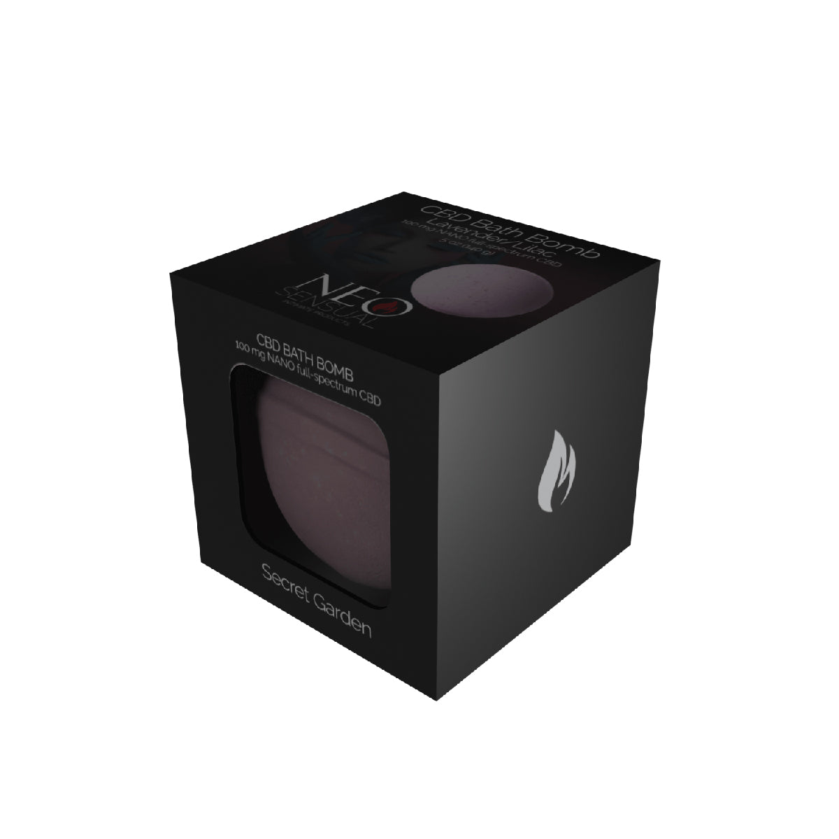 NEO Sensual CBD Bath Bomb - Secret Garden